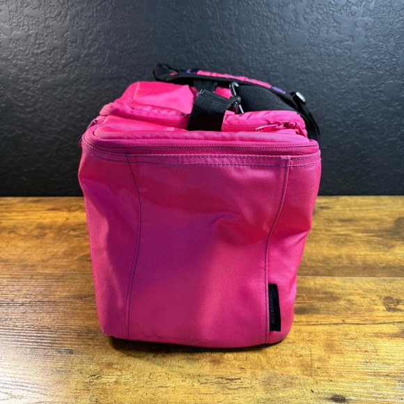 6 Pack Fitness Innovator Meal Prep Bag Pink Insulated Cooler - Picture 2 of 5